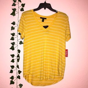 Striped basic t